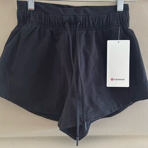 Lululemon Inner Glow HR Short. Black. Size 2. Pockets. NWT.